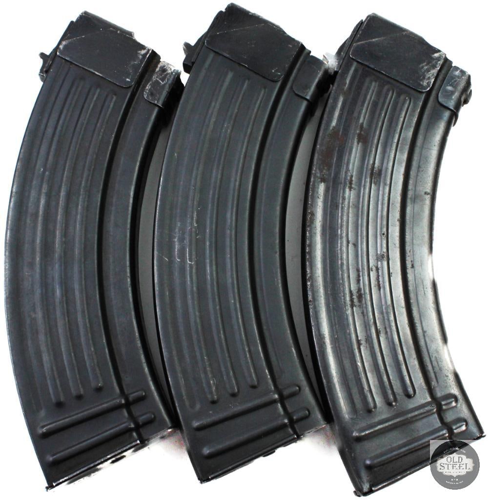 Lot of 3 Chinese 7.62x39 AK Magazines - 30 Rounds - 2