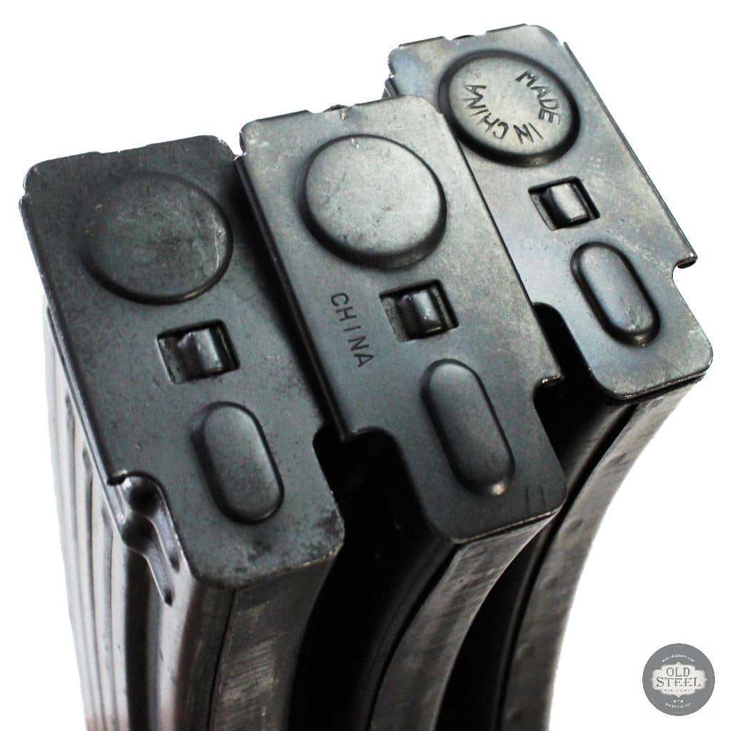 Lot of 3 Chinese 7.62x39 AK Magazines - 30 Rounds - 4