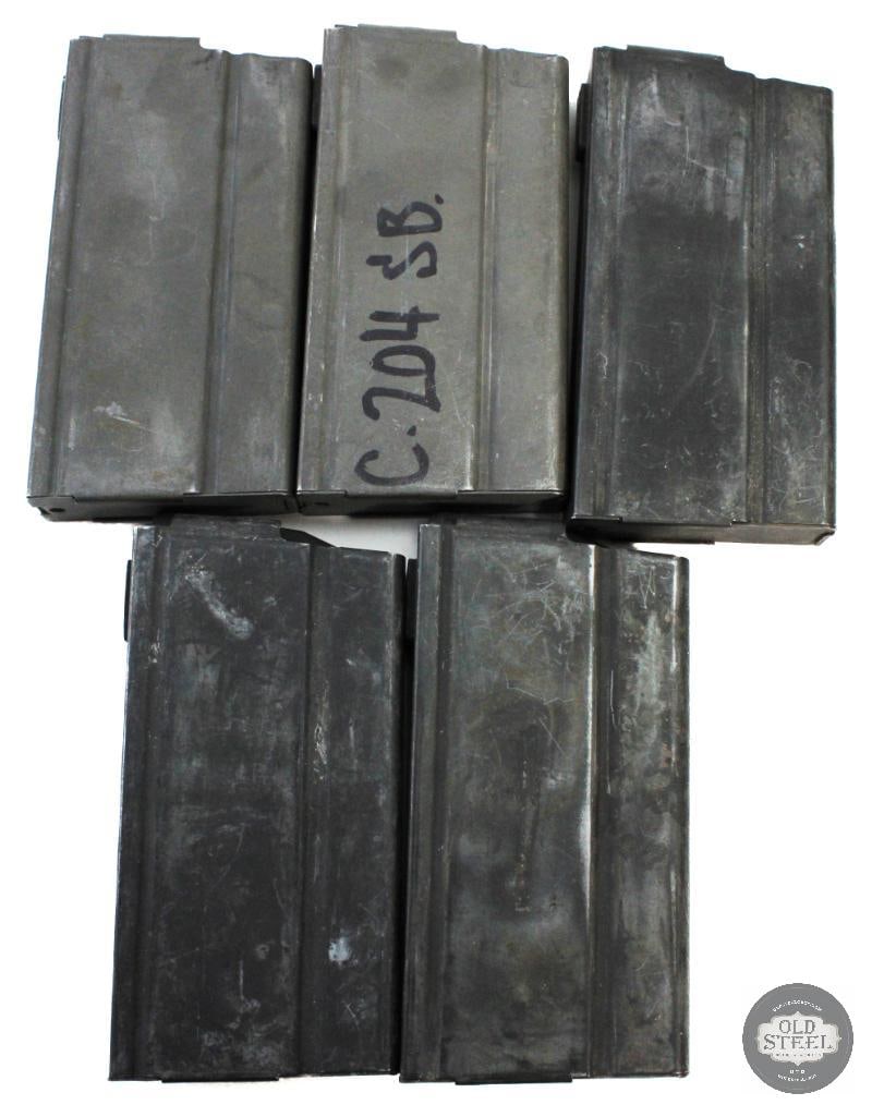 Lot of 5 20 Round 7.62 NATO M14 / M1A Magazines - 2