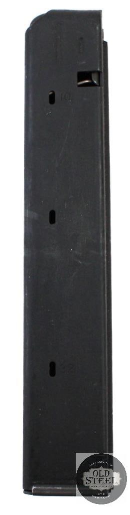 Original Colt SMG 9mm Magazine 32 Round Magazine: Original Colt SMG 9mm Magazine 32 Round Magazine THIS ITEM IS AS PICTURED WITH NO FURTHER ATTACHMENTS. ALL SALES ARE FINAL. PLEASE REFER TO THE AUCTIO
