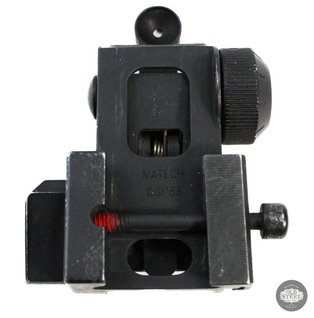 Matech Flip Up Iron Sight & U.S. Web Sling - 3