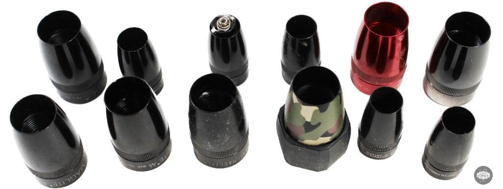 Lot of Various Maglite Brand Flashlight Heads - 2