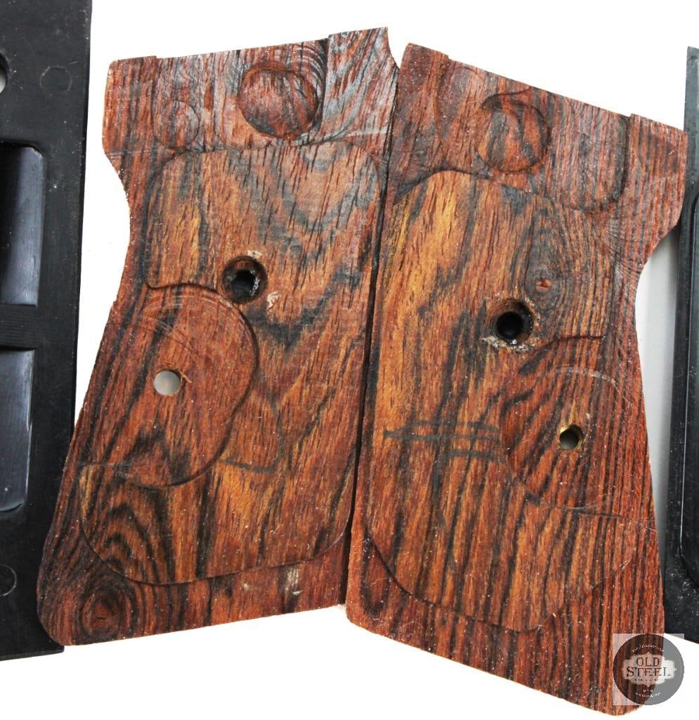 Lot of 3 Pistol Grips - 1911 & Walther - 8