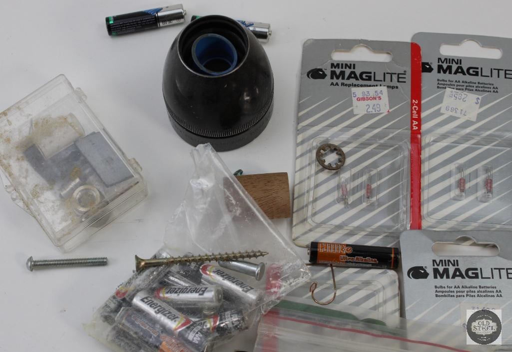Lot of Misc. Flashlight Parts & Components - 2