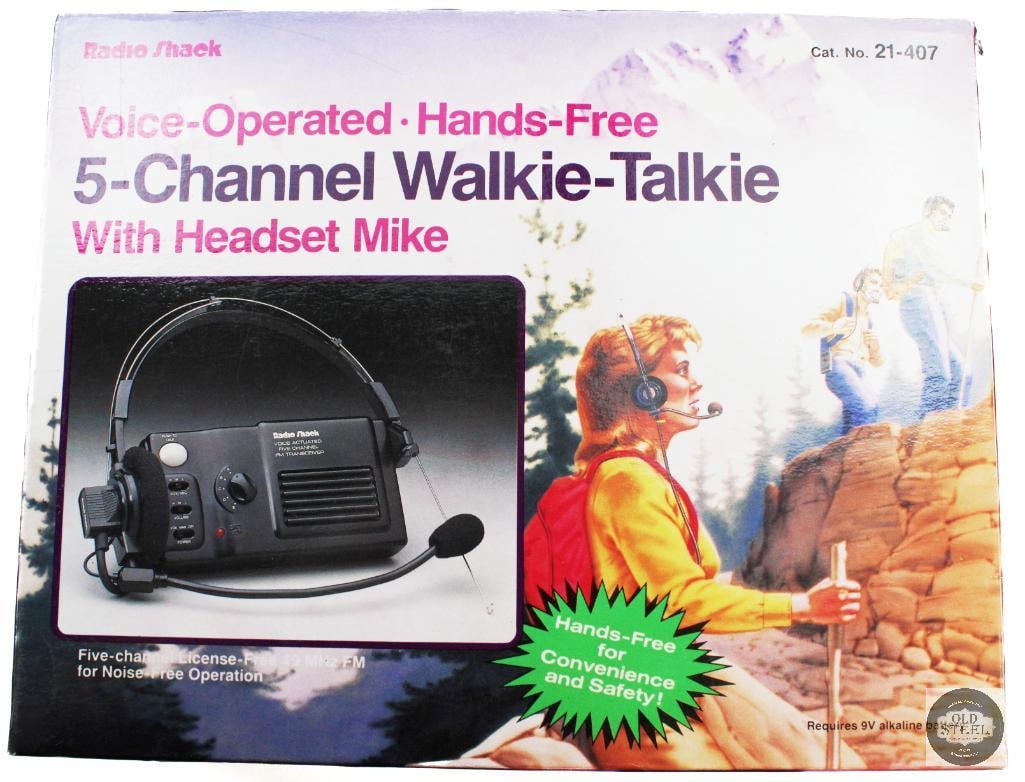 Vintage Radio Shack Walkie Talkie and Microscope - 2