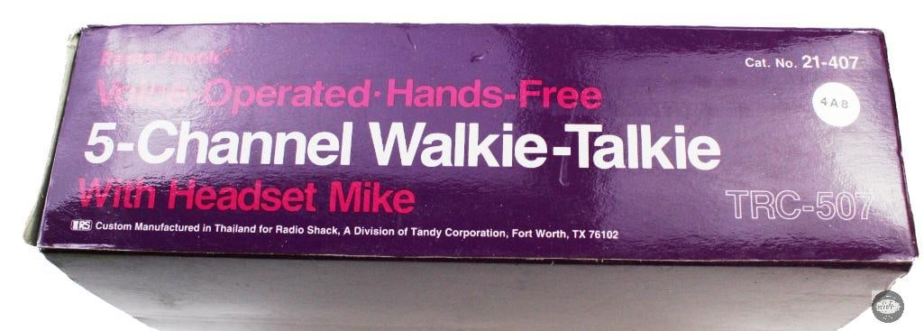 Vintage Radio Shack Walkie Talkie and Microscope - 3