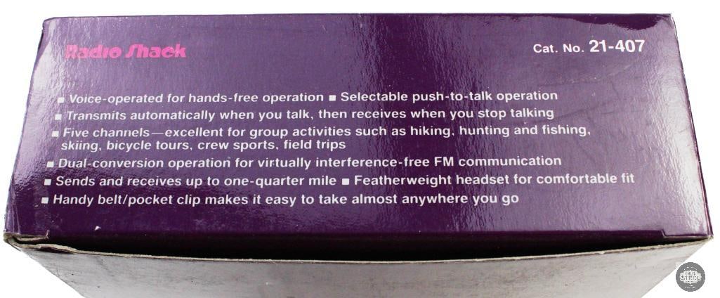 Vintage Radio Shack Walkie Talkie and Microscope - 4