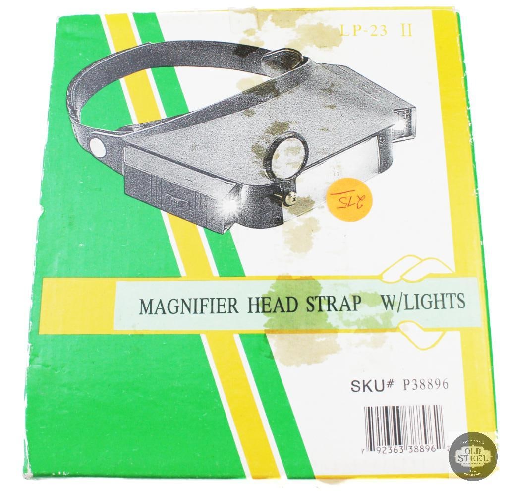 Lot of 2 Box Cutters & Head Mounted Magnifier - 2