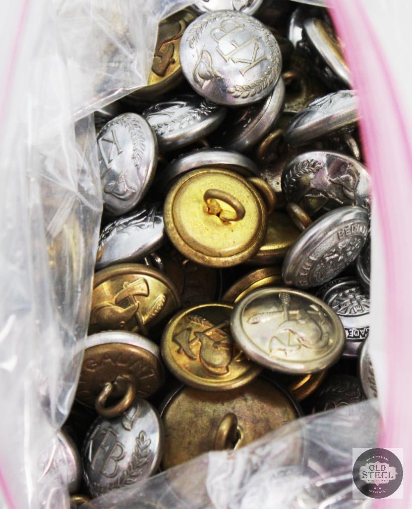 Lot of Misc. European Uniform Buttons - Possible EMS, Military, Etc. - 3