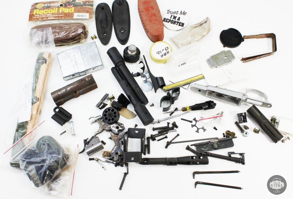 Lot of Misc. Gun Parts & Accessories - Buttpads, Flash Hiders, Firing Pins, Etc. (1 of 8)