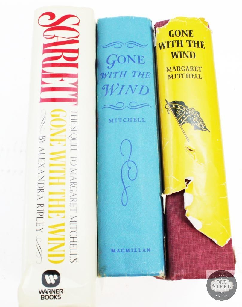 DrI Rod & 3 Collectible Gone With the Wind Books - 2