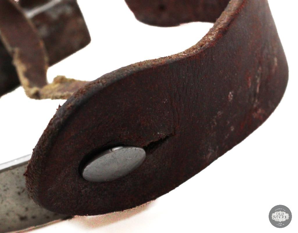 Set of Leather & Steel Cowboy Spurs - 5