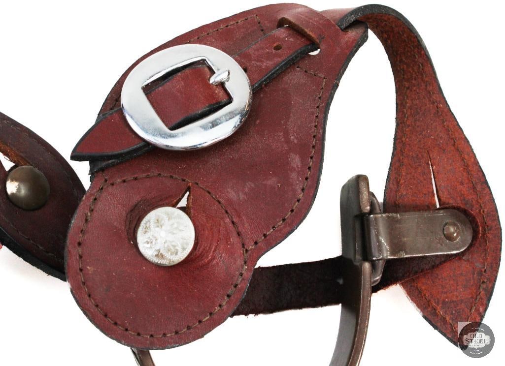 Set of Leather & Steel Cowboy Spurs - 5