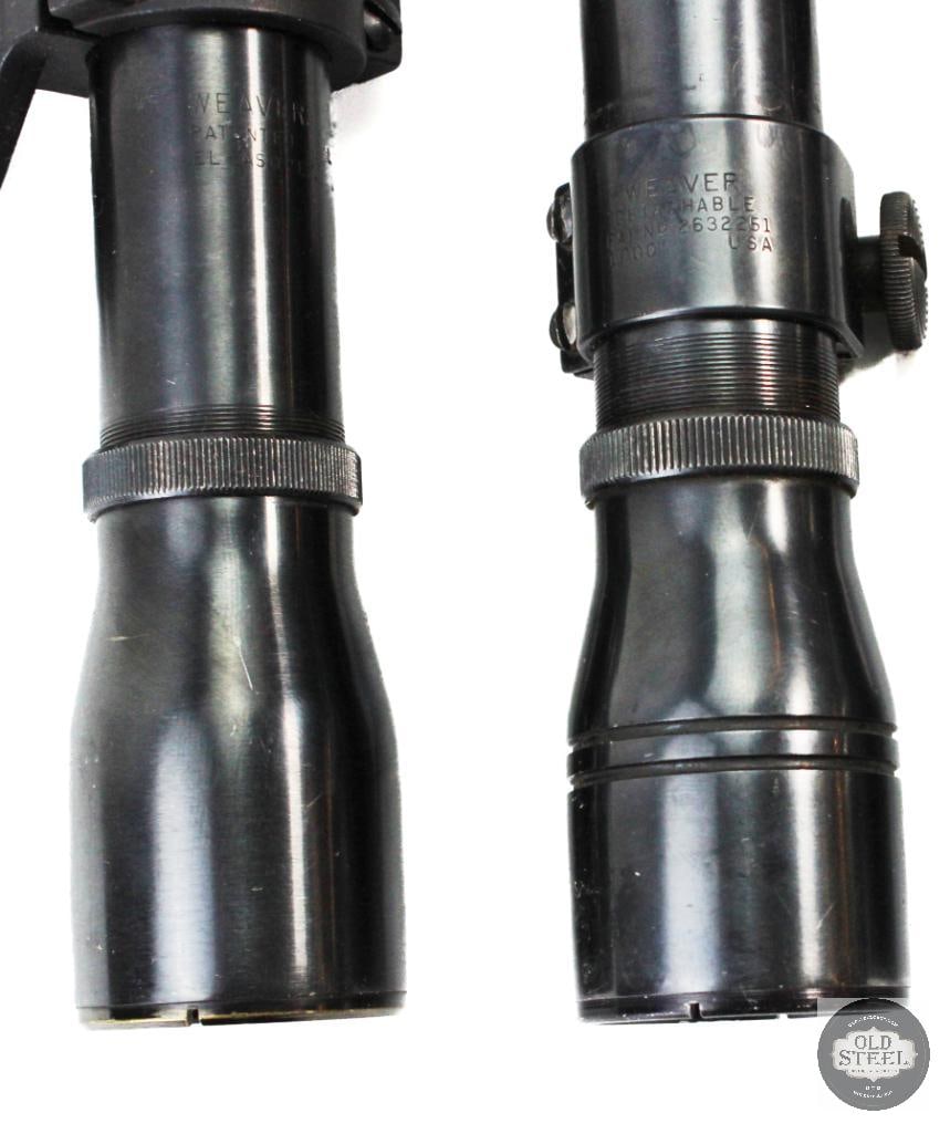 Lot of 5 Vintage Weaver Scopes - All Functional - 2