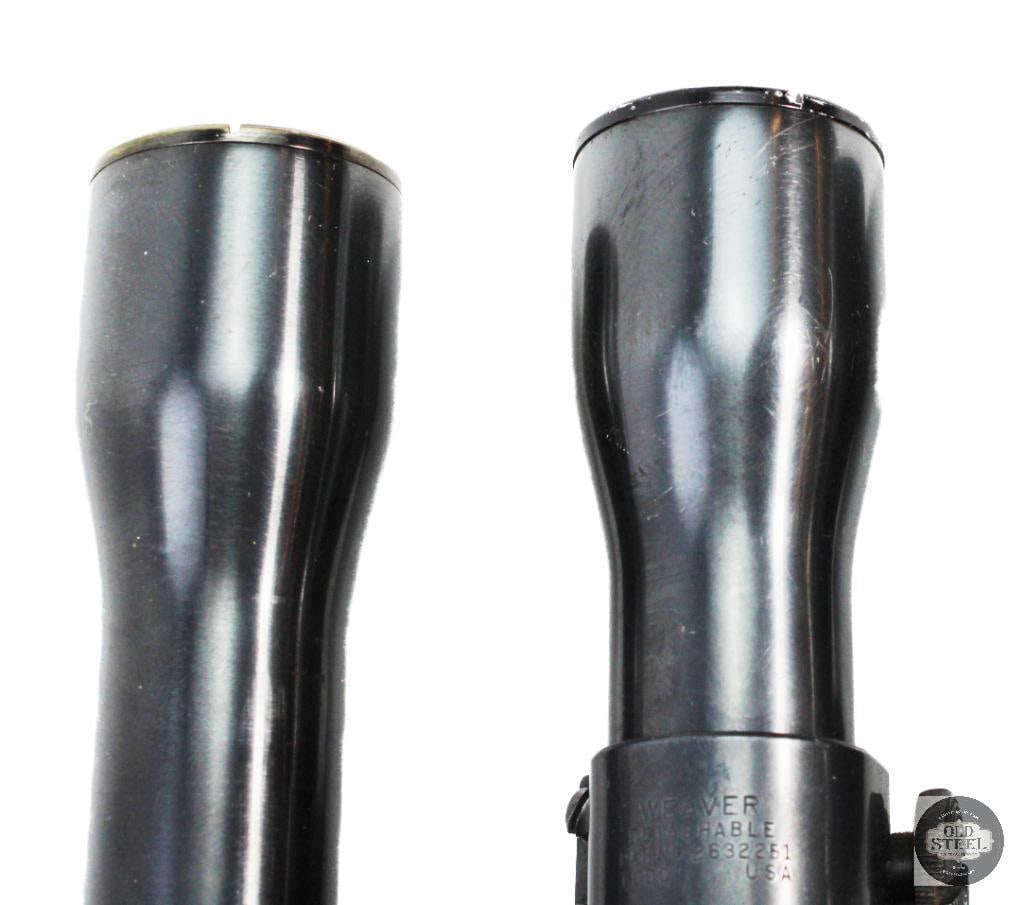 Lot of 5 Vintage Weaver Scopes - All Functional - 5