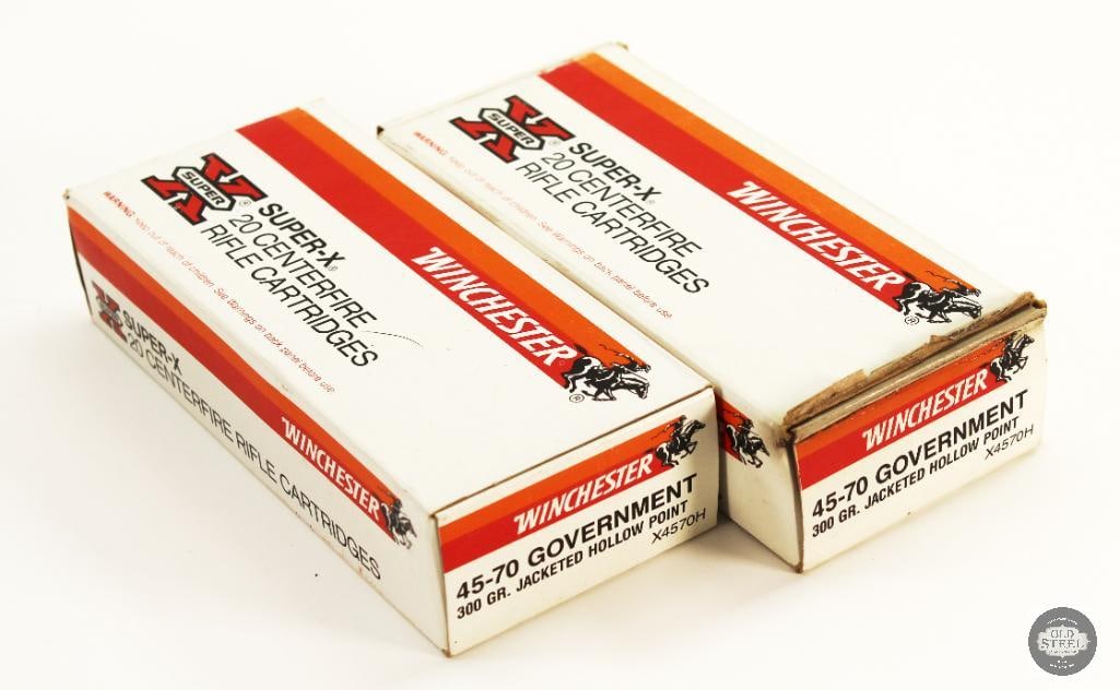 40rds Winchester Super-X 45-70 Gov't 300gr JHP Ammunition (1 of 1)
