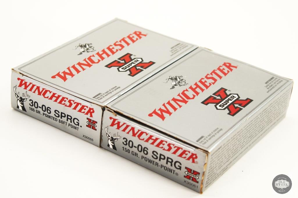40rds Winchester Super-X 30-06 SPRG Ammunition (1 of 1)