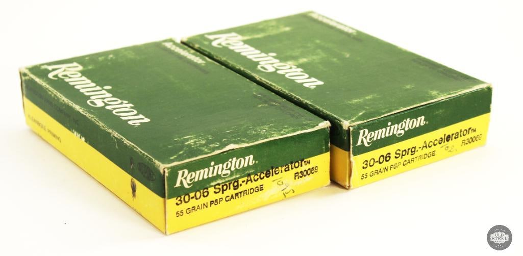 40rds Remington 30-06 SPRG 55gr PSP Accelerator Ammunition (1 of 1)