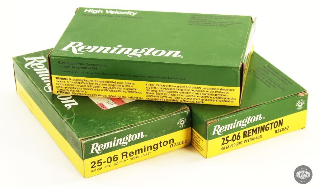 60rds Remington Core-Lokt 25-06 Remington 100gr PSP Ammunition (1 of 1)