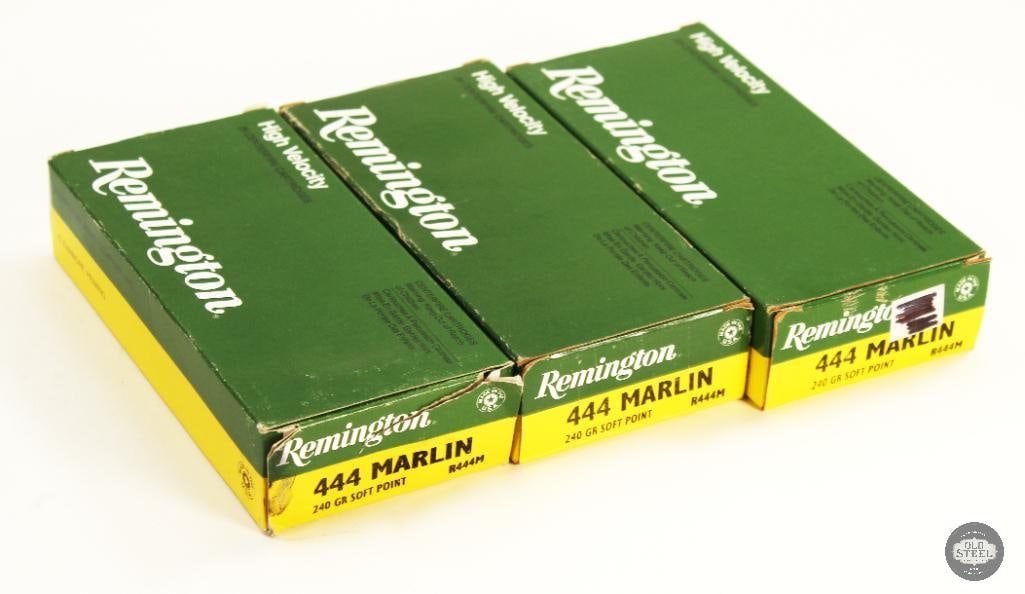 60rds Remington 444 Marlin 240gr Soft Point Ammunition (1 of 1)