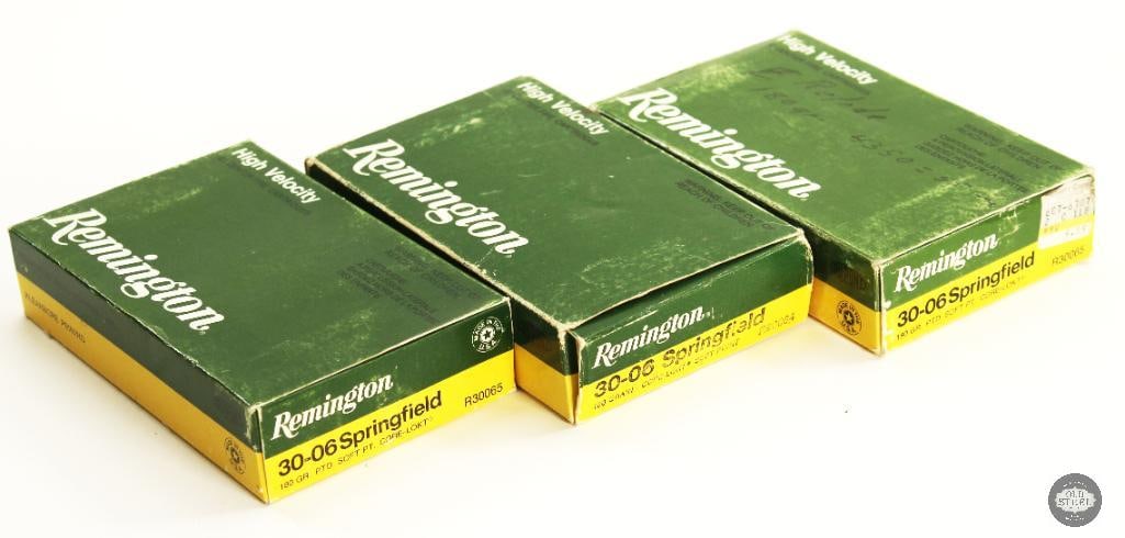 60rds Remington 30-06 SPRG 180gr PSP Core-Lokt Ammunition (1 of 2)