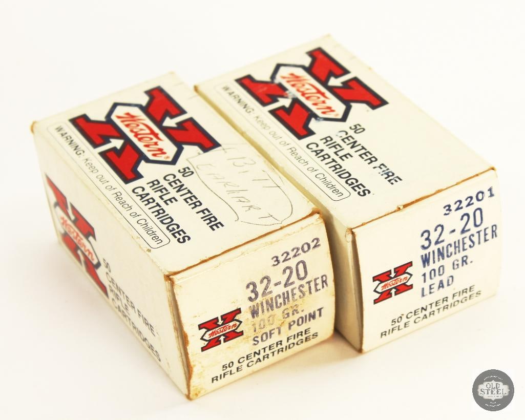 100rds Winchester 32-20WIN 100gr SP Ammunition (1 of 1)
