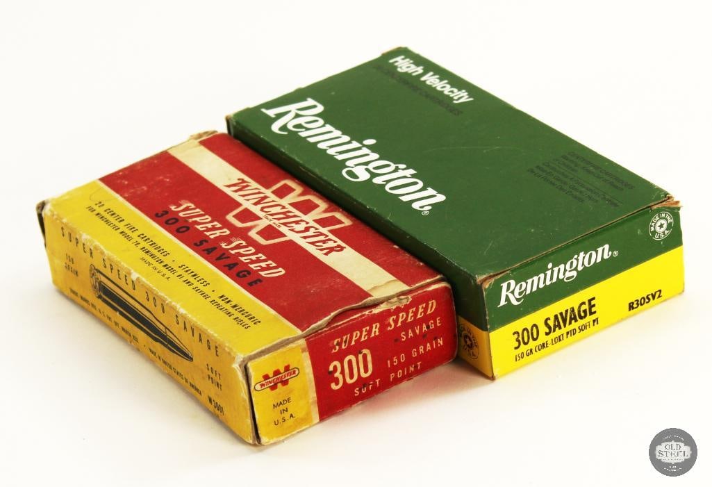40rds 300 Savage 150gr SP Ammunition - Winchester, Remington (1 of 1)