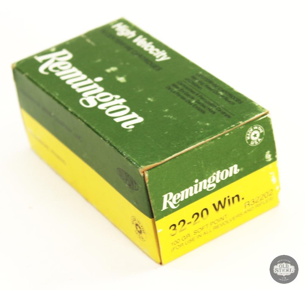 50rds Remington 32-20 WIN 100gr SP Ammunition (1 of 2)