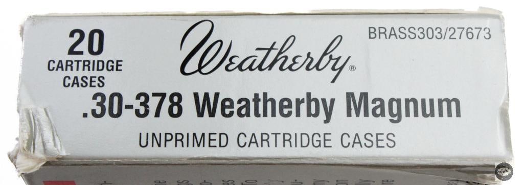 40 Unprimed Casings of .30-378 Weatherby Magnum - 3