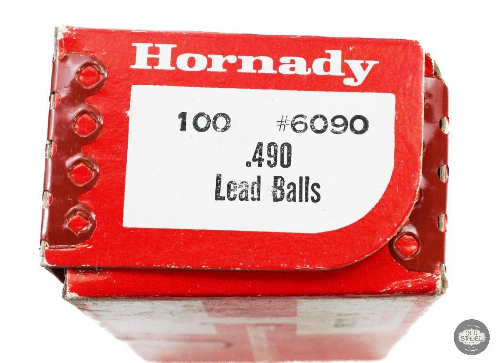 200 Count of Hornady .490 Lead Balls - 2