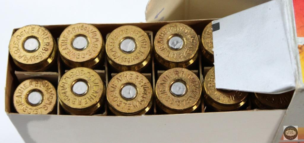 2 Boxes of Primed .30-378 Weatherby Magnum Casings - 2