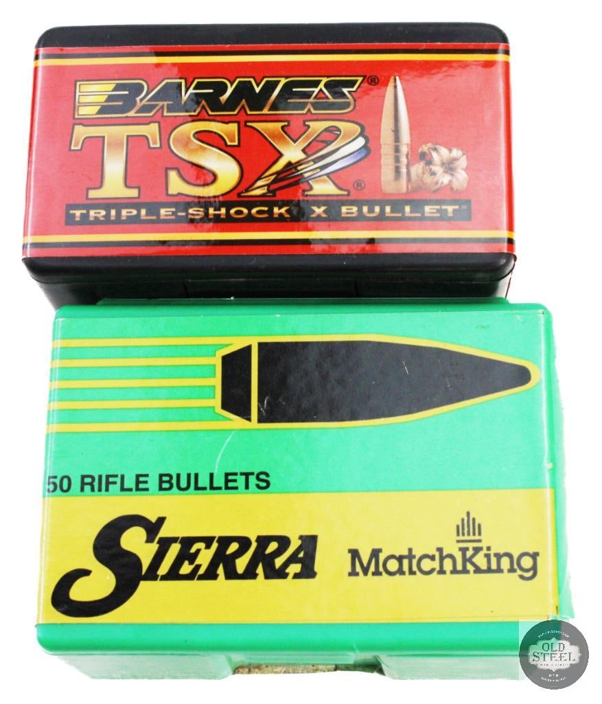 2 Boxes of 338 Cal Bullets - 210 Gr & 300 Gr: 2 Boxes of 338 Cal Bullets - 210 Gr & 300 Gr THIS ITEM IS AS PICTURED WITH NO FURTHER ATTACHMENTS. ALL SALES ARE FINAL. PLEASE REFER TO THE AUCTION DESCRIPTION, LOT