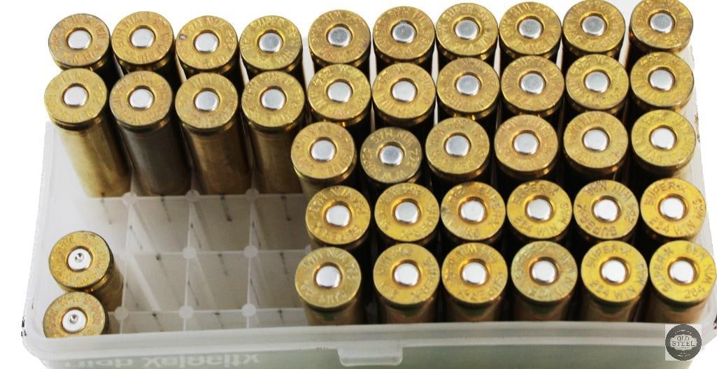 58 Reloaded Cartridges of 264 Win Mag - SOLD AS COMPONENTS - 3