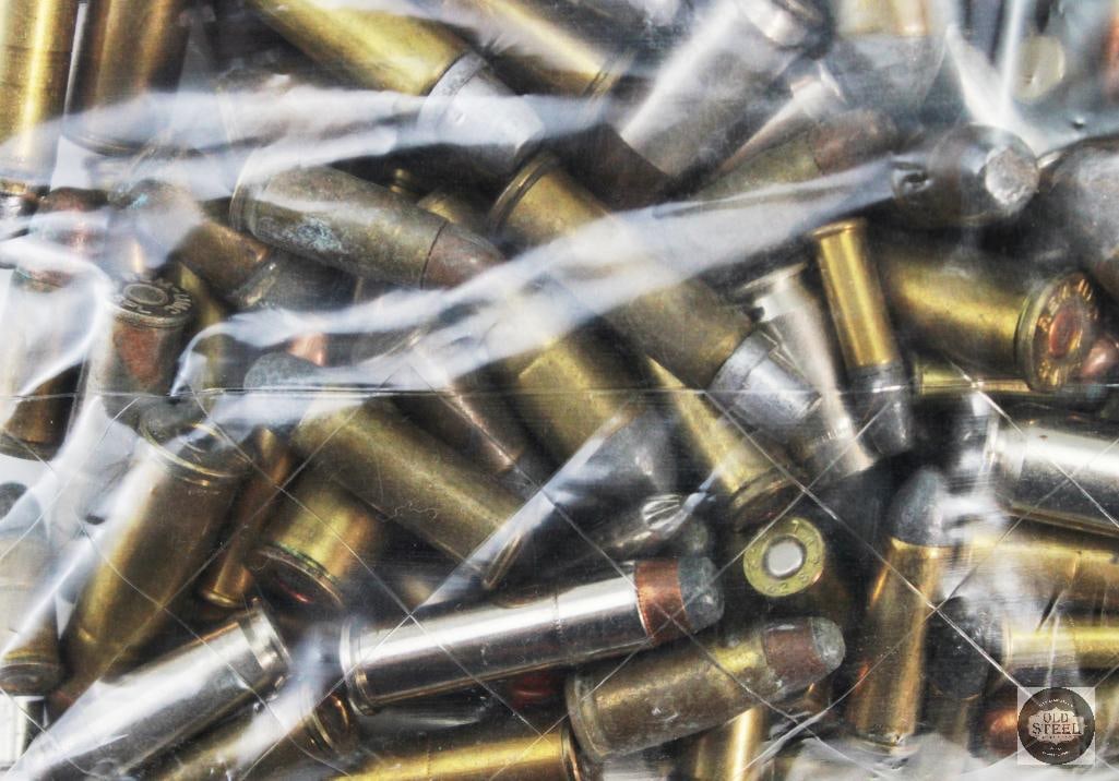 Mixed Lot of Pistol & Revolver Cartridges - 4.7 Pounds - 2