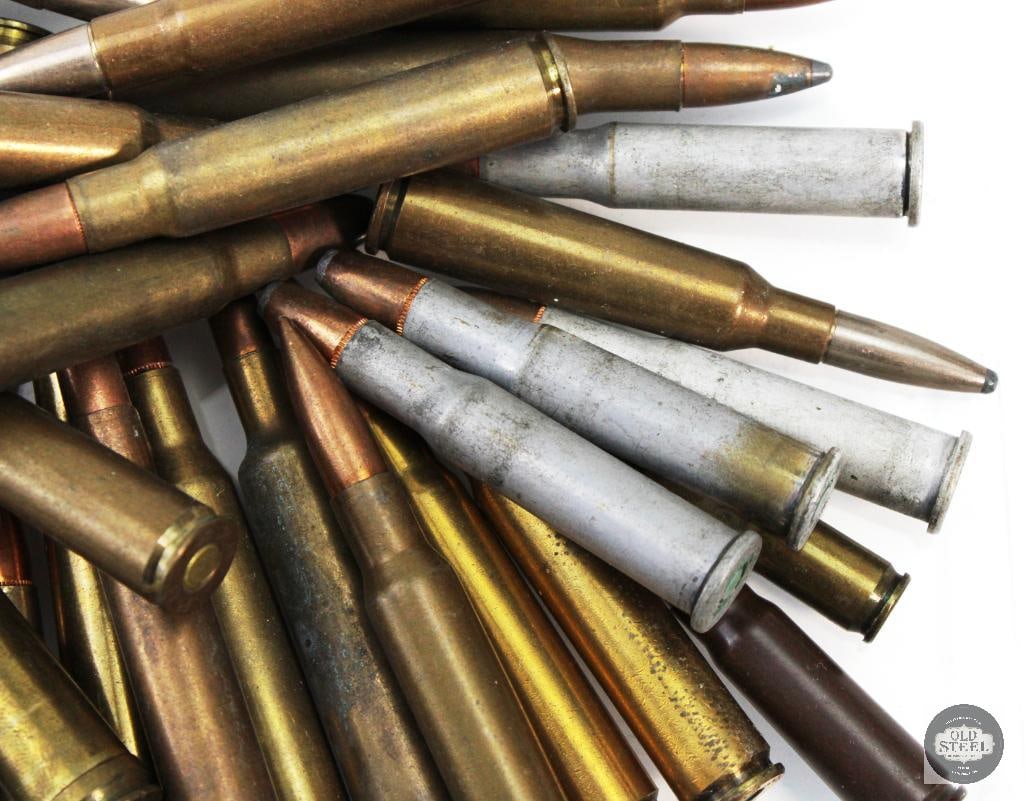 Lot of Mixed Rifle Cartridges - 3.2 Pounds - 7