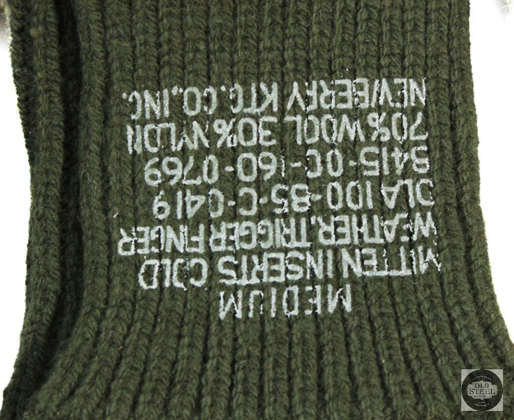 Lot of Misc. Wool Gloves & USGI Mitts - Cold Weather Gear - 2