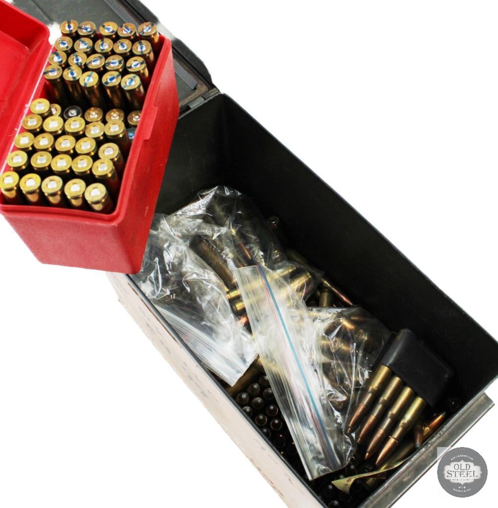 Lot of Miscellaneous 30-06 Reloaded Cartridges - SOLD AS COMPONENTS: Ammo Can of Miscellaneous 30-06 Reloaded Cartridges - SOLD AS COMPONENTS - 22LBS (Ammo Can Included in Weight) THIS ITEM IS AS PICTURED WITH NO FURTHE