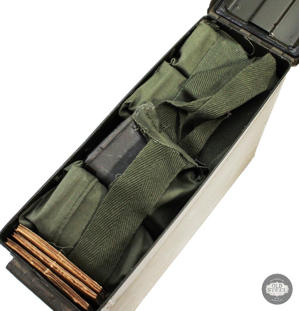 192 Rounds - 4 Bandoliers of M1 Garand M2 Ball W/ Ammo Can: Ammo Can with 4 Bandoliers of M1 Garand M2 Ball - 192 Rounds THIS ITEM IS AS PICTURED WITH NO FURTHER ATTACHMENTS. ALL SALES ARE FINAL. PLEASE REFER T