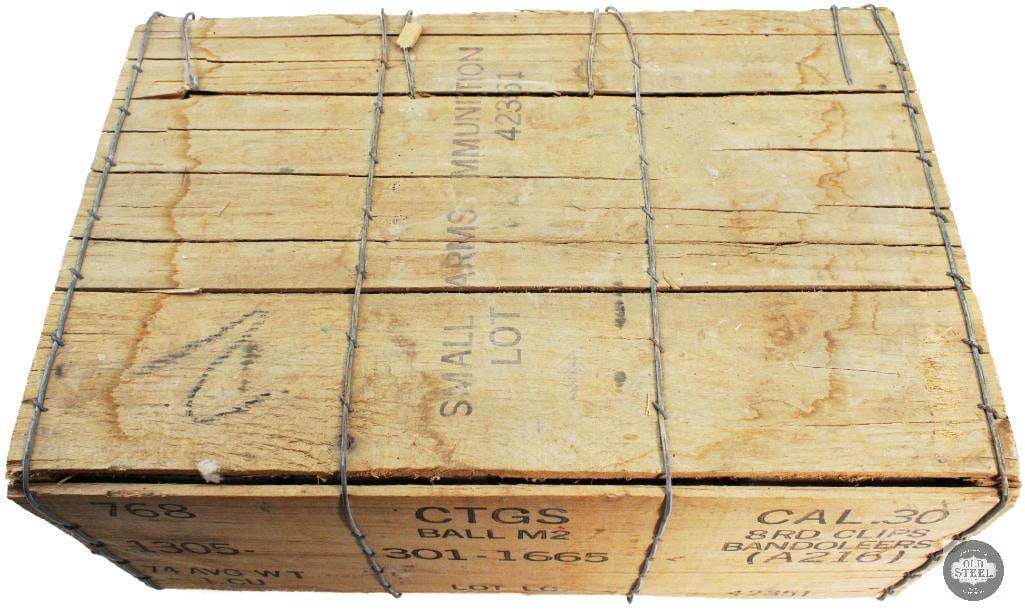 Sealed Wooden Case of 768 Rounds of 7.62 Nato Ammo - 3