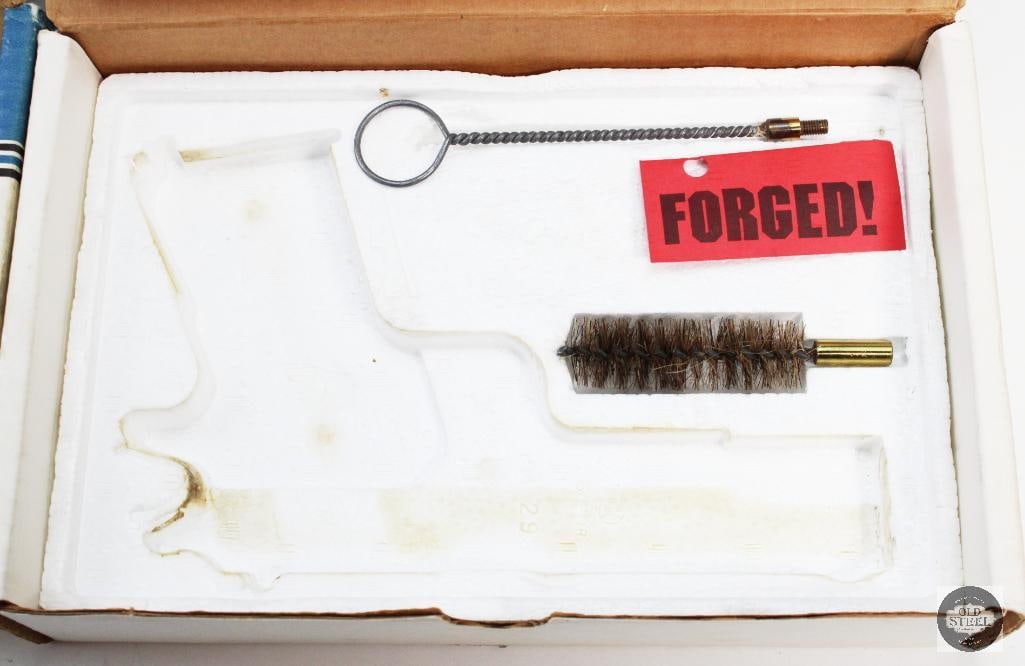 Lot of 2 Vintage Springfield 1911A1 Boxes W Cleaning Gear & One Magazine - 4