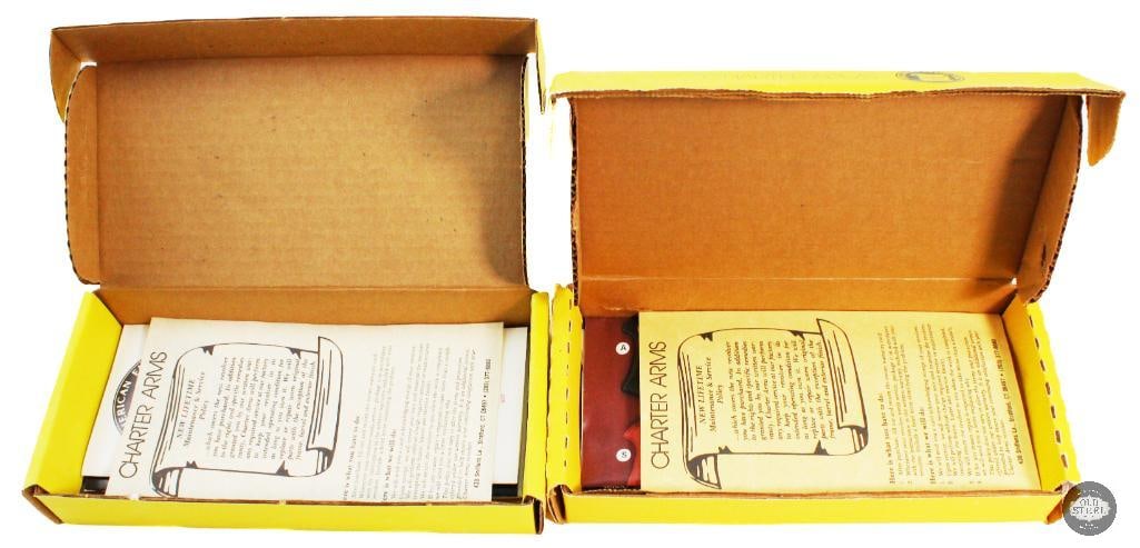 Lot of 2 Charter Arms Revolver Boxes - 2