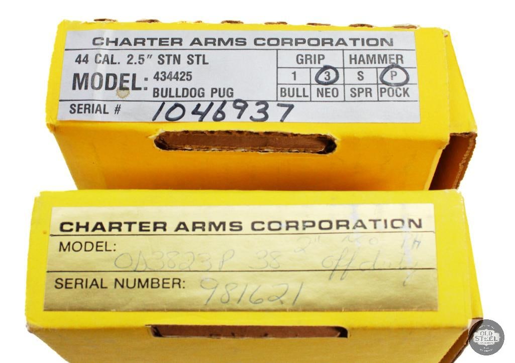 Lot of 2 Charter Arms Revolver Boxes - 3