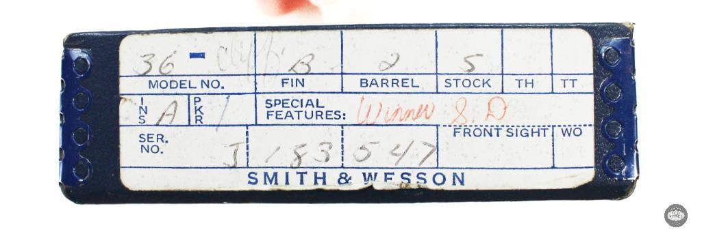 Lot of 4 Blue Smith and Wesson Boxes - 4