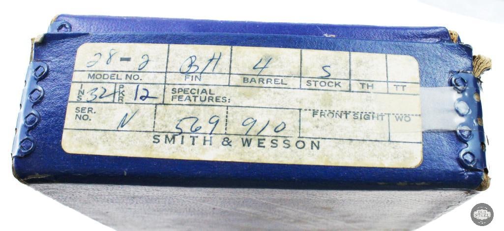 Lot of 4 Blue Smith and Wesson Boxes - 6