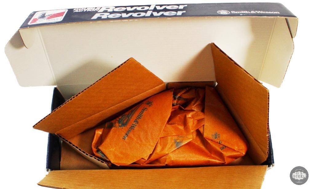 Lot of 4 Smith and Wesson Double Action Revolver Boxes - 4