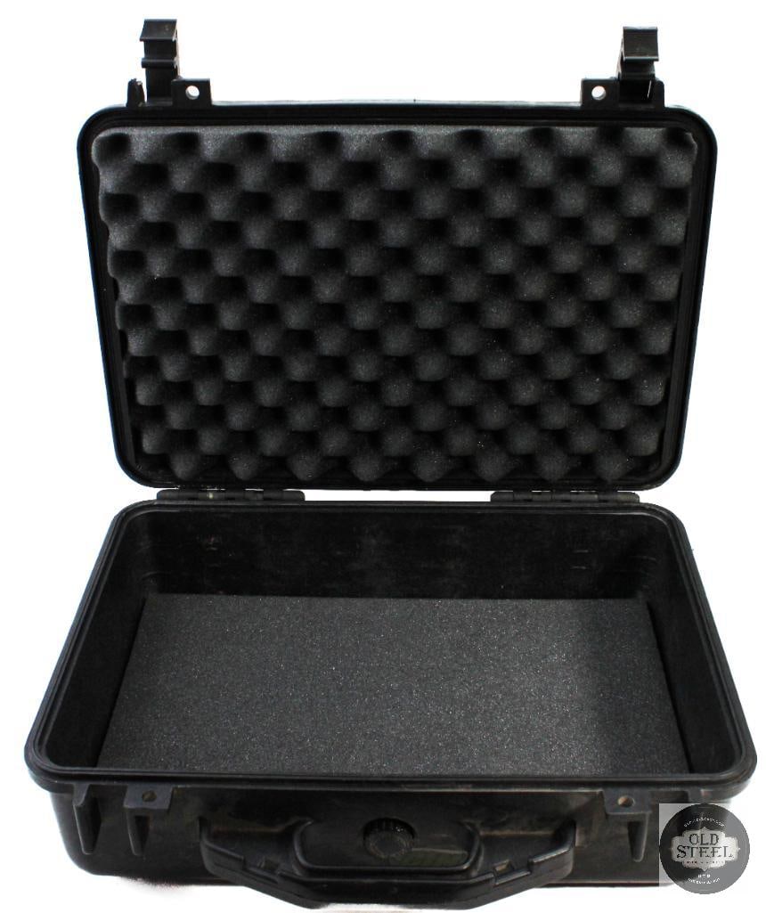 Lot of 3 Hard Plastic Transport Cases - 2 Commercial, 1 Pelican - 8