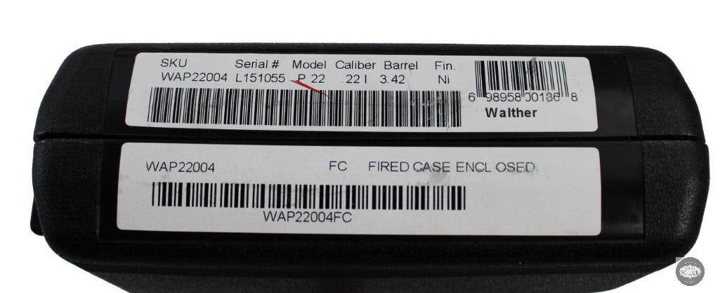 Lot of 2 Walther Pistol Boxes - P22, PPKSS - 7