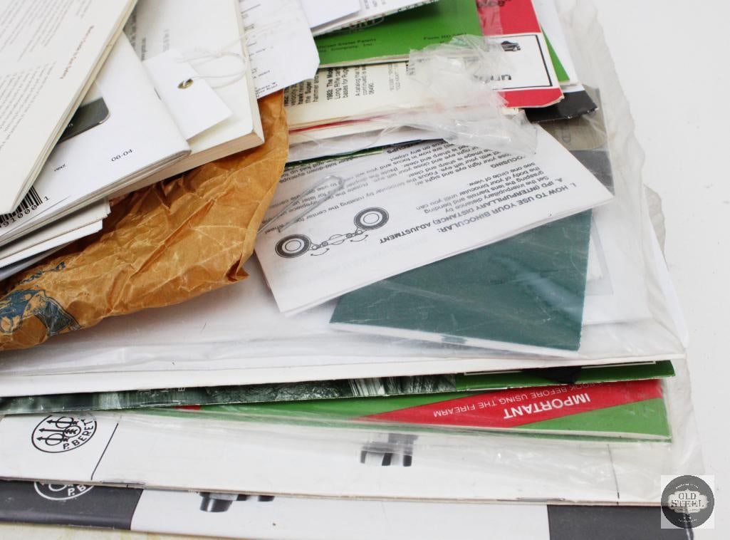 Lot of Miscellaneous Printed Informational Texts Regarding Guns, Military Equipment, Etc. - 11