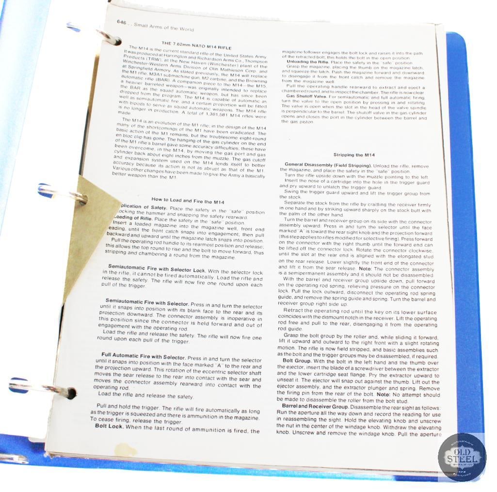 Lot of Miscellaneous Printed Informational Texts Regarding Guns, Military Equipment, Etc. - 7