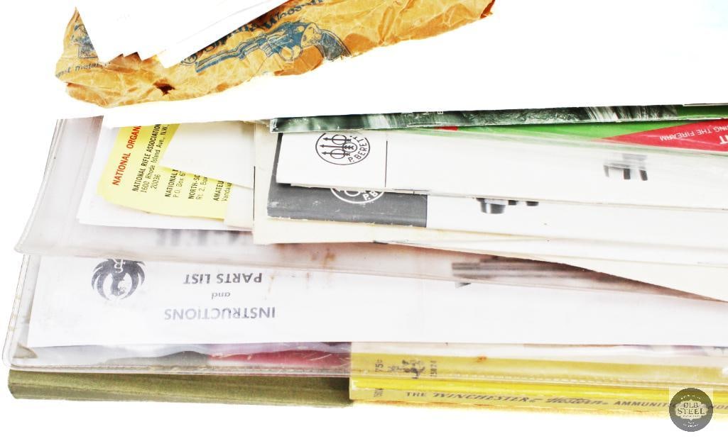 Lot of Miscellaneous Printed Informational Texts Regarding Guns, Military Equipment, Etc. - 9